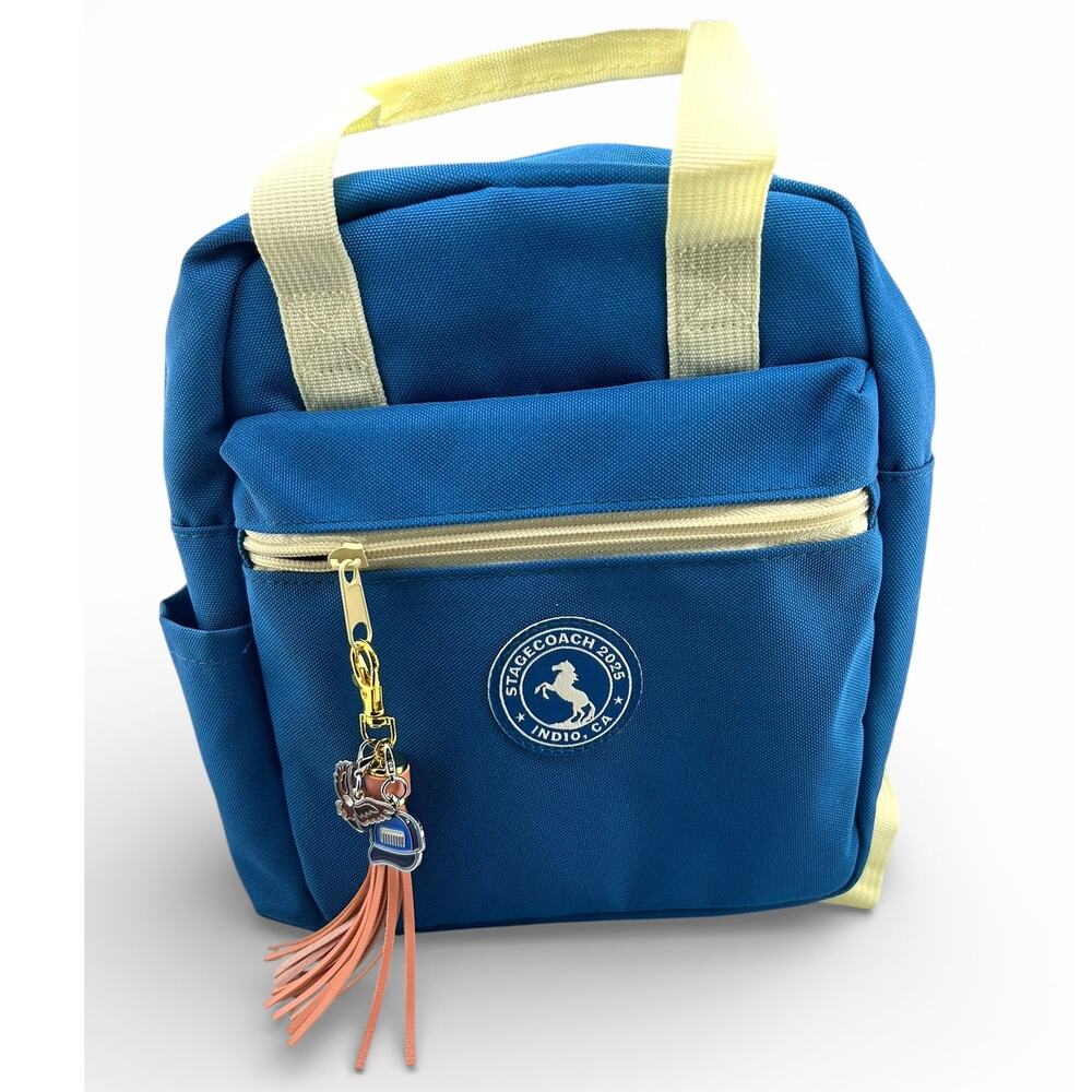 Stagecoach 2025 x Amex mini bag or backpack blue unisex with Charms *Rare women